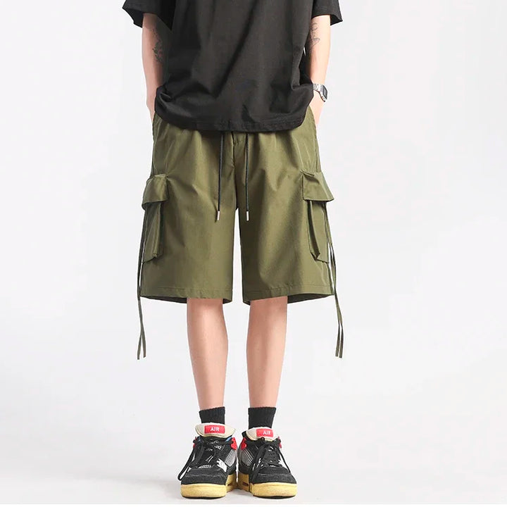 Men's Shorts Fashion Hip Hop Summe Casual Running Sports Shorts Male High Street Short Pants Outwear Cargo Shorts Men 5XL