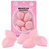 6Pcs Makeup Egg Sponge Fine Tip Flat Bottom Even Application High Resilience Beauty Egg