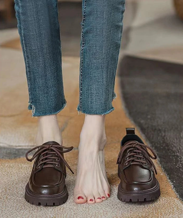 Women's Shoes With Straps Office Platform Medium Heels Ladies Pumps Loafers Lastest Casual Footwear On Sale Social Premium