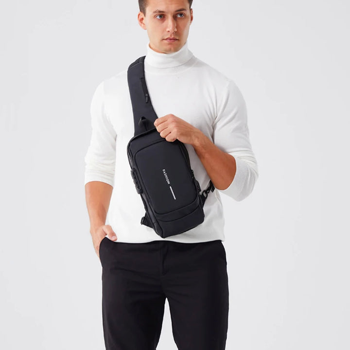 🧳 Style Meets Security
🖤 Men’s Designer Crossbody Chest Bag – Sleek, compact & anti-theft
💼 Made with premium PU leather for a classic, polished look
🔒 Multiple pockets for phone, wallet & essentials
Perfect for daily wear, travel, or on-the-go advent