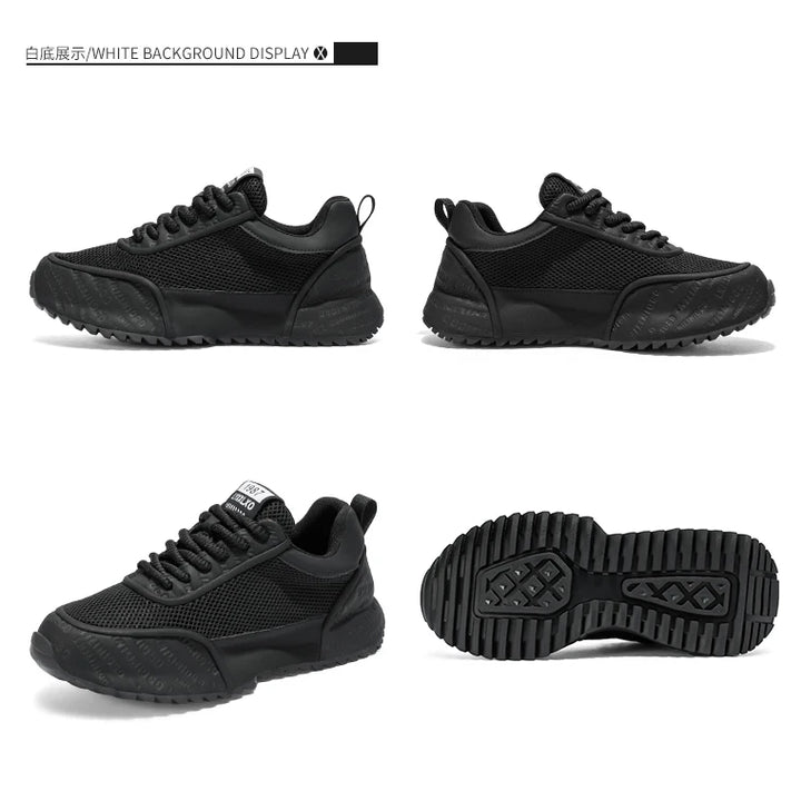 Men's Shoes - 2025 Summer New Style Anti-slip and Wear-resistant Sports Shoes with Breathable Mesh Surface and Casual Style