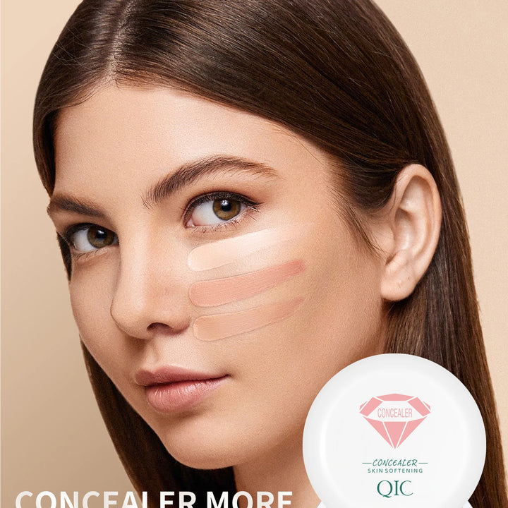 High Coverage Concealer Cover Anti Dark Circle Freckle Long-lasting Waterproof Foundation BB Cream for Face Makeup Base Cosmetic