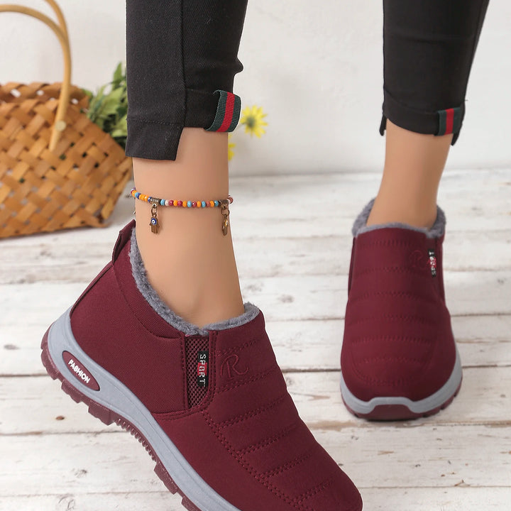 Women's boots Solid color casual shoes  feet cheap shoes Convenient and comfortable women's winter shoessale shoes