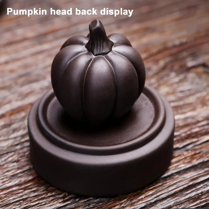 Halloween Backflow Incense Burner Stylish Non-Slip Misty Fountain Festive Pumpkin Decor Aromatherapy Home Decoration For Desk