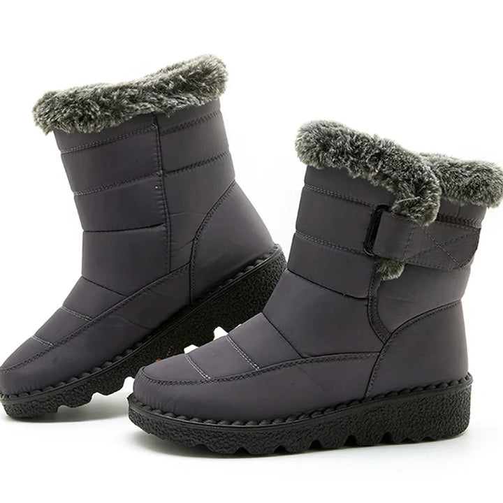 Women's Boots Trend Winter Shoes For Woman Winter Boots Ankle Low Heels Botas Mujer Waterproof Snow Boots With Fur Shoes