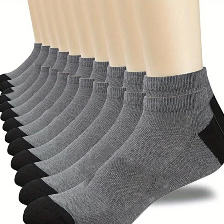 10/5/3pairs Breathable Con Sports Stockings Men Bamboo Fiber Autumn and Winter Men Socks Sweat Absorption Deodorant Business Sox