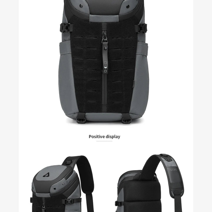 OZUKO Large Capacity Men Shoulder Bag Waterproof Sling Crossbody Bags for Man Short Trip Messenger Bag Fashion Quality Chest Bag