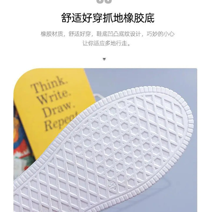 2023Women Sneakers PU Leather Women's Shoes White Platform Casual Sneaker Spring Summer Female Board Shoes Flats Ladies Trainers