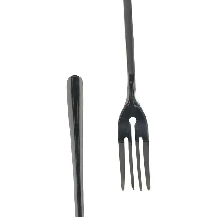 Kitchen Utensils Long Handle Stainless Steel Dessert Fork Silver/gold Korean Dinner Fork Four Tine Fruit Forks Restaurant