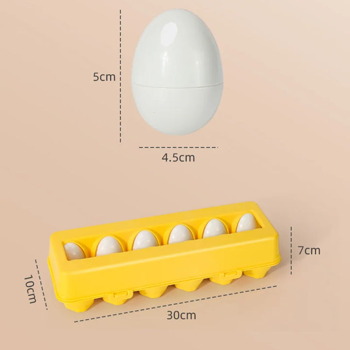 Eggs Screws 3D Puzzle Montessori Learning Education Math Toys Kids Shape Match Smart Game For Children Educational Easter Gifts