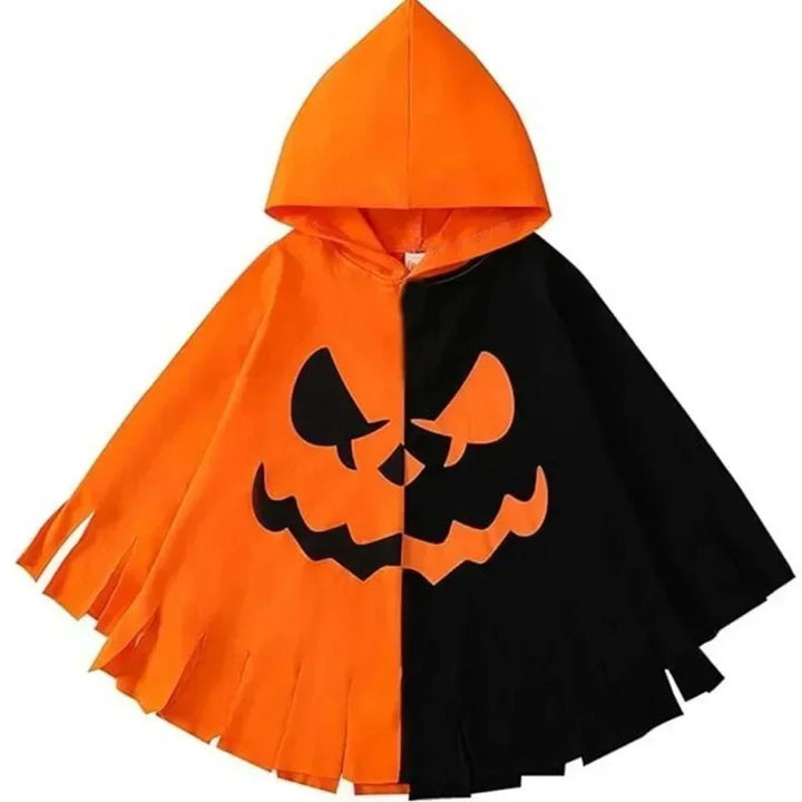 🎃Kids Halloween Cosplay Costume – Funny Horror Ghost & Witch Outfit
Spooky Fun for All!
Perfect for boys and girls, this combo of ghost clothes and witch cloak brings cartoon anime charm to Halloween parties and cosplay events. Soft, comfy👻