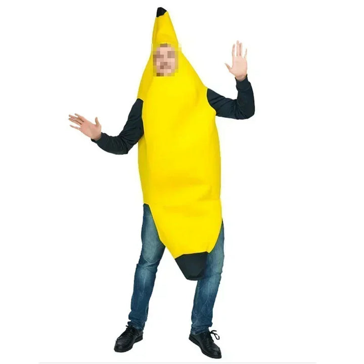 Halloween Carnival Clothing Men Cosplay Adult Fancy Dress Funny Sexy Banana Costume Novelty Christmas Carnival Party Decorations