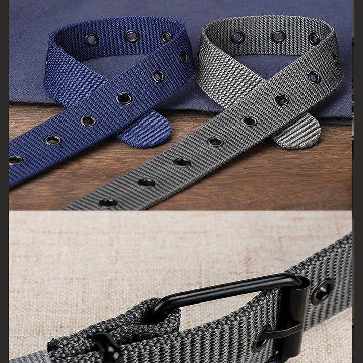 Men Belts Canvas Nylon Webbing Tactical Belt Fashion Casual Designer Unisex Belts High Quality Sports Strap HB061