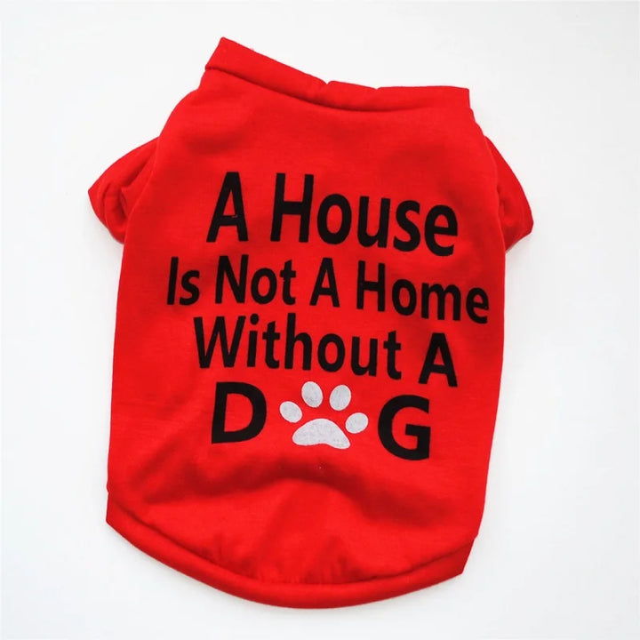 Fashionable pet clothes cute dog vest shirt dog costume cats clothes Corton puppies small dog pet clothes costume Ropa Perro