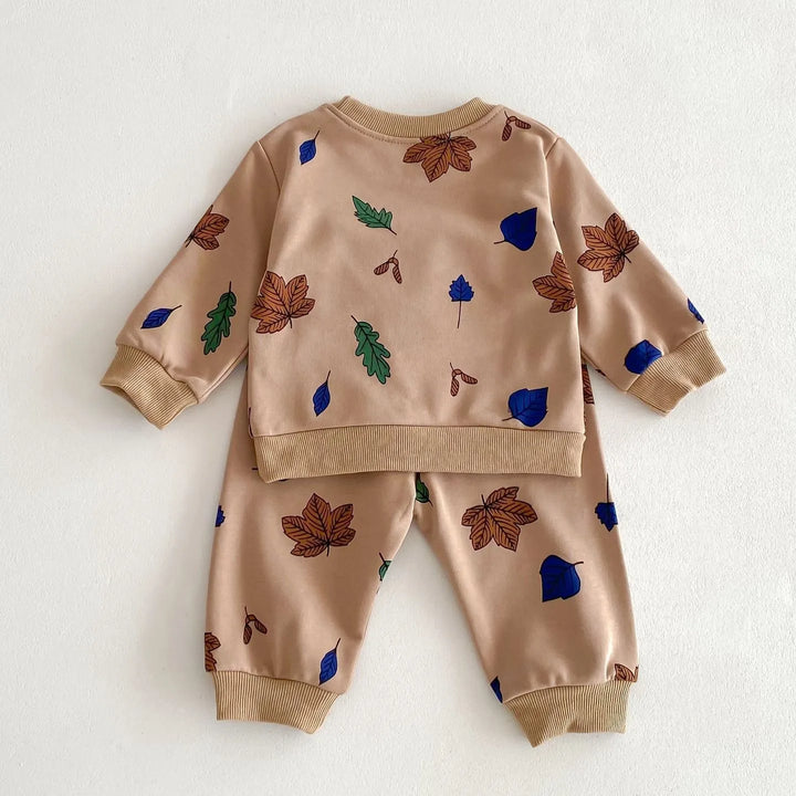 Newborn Baby Boy Girl Clothing Sets Spring Clothes 2PCS Outfits Long Sleeve Hoodie Top Sweatshirt+Elastic Pants Baby Items