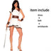 Halloween Women Man Ancient Greek Toga Rome Spartan Warrior Cosplay Costume Mythology God Goddess Fantasia Fancy Dress