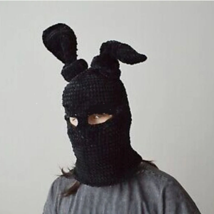 Halloween Balaclavas Long BunnyEar Hat Hat Funny Balaclavas Hat Rabbit Ears Balaclavas Long Ear BunnyBalaclava