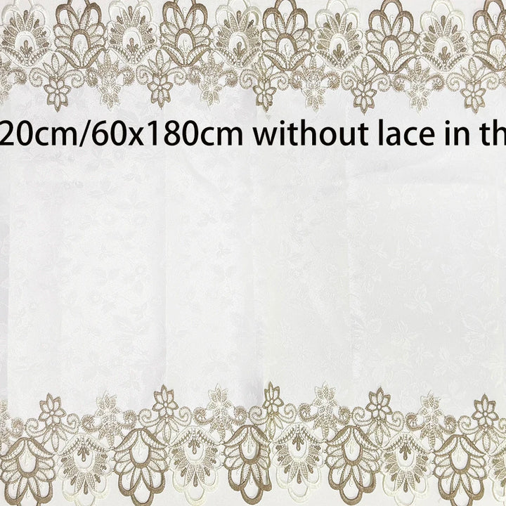 Elegance for Every Occasion
This white floral lace embroidered tablecloth adds a touch of sophistication to any setting. Waterproof, versatile, and perfect for dining tables, weddings, or home décor. ✨🍽️