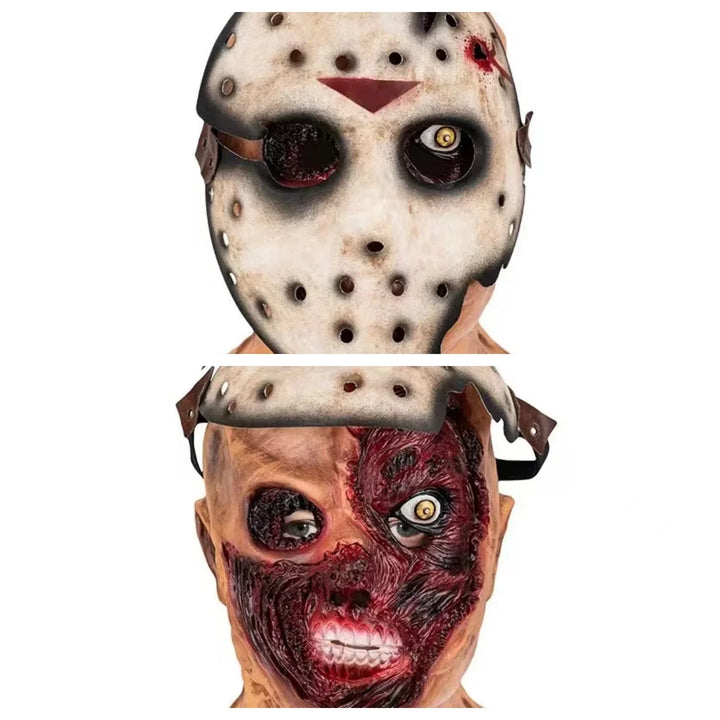 Halloween Masker Mascara Halloween Cosplay Kostuum Masker Vrijdag De 13e Halloween Myers Jason Vs Freddy Kostuum Prop Horro