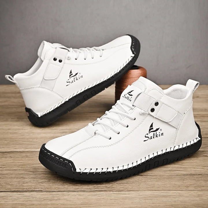 🆕 New 2024 Arrival – Handmade Leather Perfection
Upgrade your look with our Handmade Leather Sneakers & Ankle Boots – crafted for comfort, built for the outdoors, and designed for everyday style.
✅ Premium leather
✅ Solid color finish
✅ Urban + outdoor r