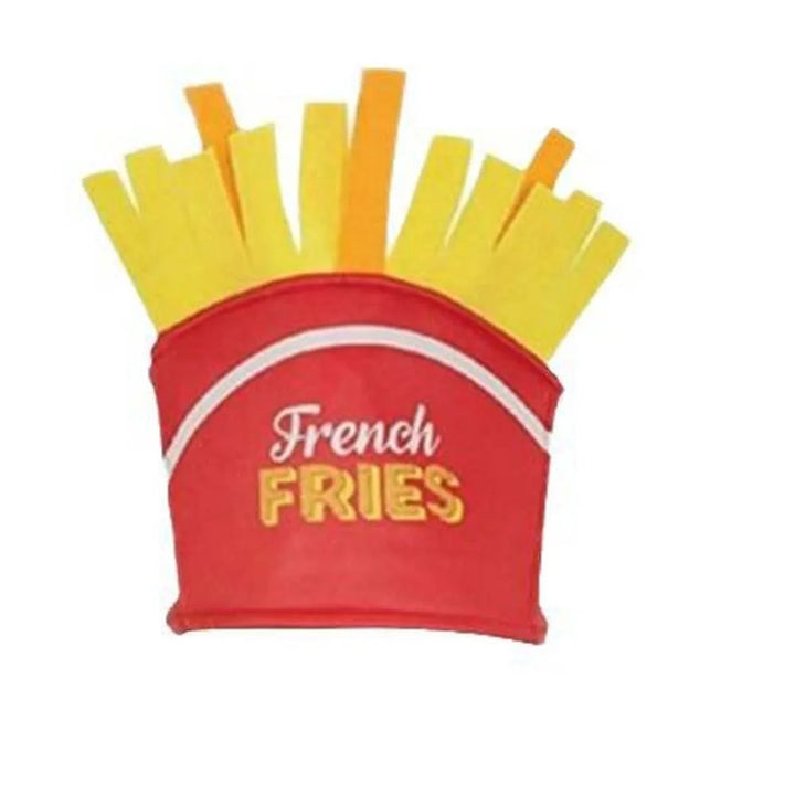 New Year Halloween French Fries Hat Cloth Personalized Taco Hair Hoop Yellow Head Accessories Creative Pizza Hat Headwear