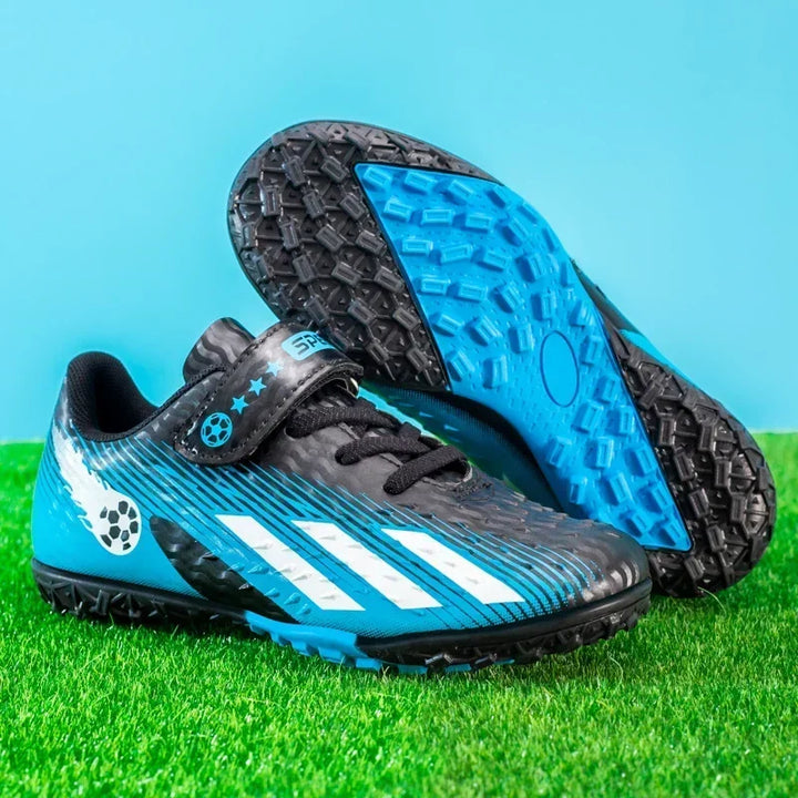 Kids Football Boots Society Cleats Soccer Shoes Boys Indoor Football Field Boots Children Non Slip Fast Training Sneakers Match