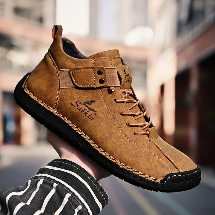 🆕 New 2024 Arrival – Handmade Leather Perfection
Upgrade your look with our Handmade Leather Sneakers & Ankle Boots – crafted for comfort, built for the outdoors, and designed for everyday style.
✅ Premium leather
✅ Solid color finish
✅ Urban + outdoor r