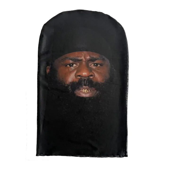 Cosplay Headwear Hip Hop Fashion Hood Hat Headgear New 3D Printed Kanye Mask Elastic Mesh Halloween Decor Full Face Mask Unisex