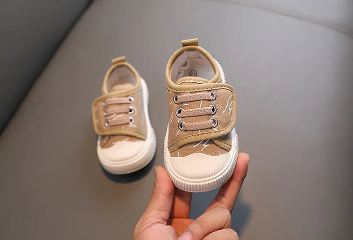 Kids Shoes for Girls Boys Sneakers Canvas Toddler Candy Color Breathable Shoes Soft Bottom Anti Slip Running Sport Casual Shoes