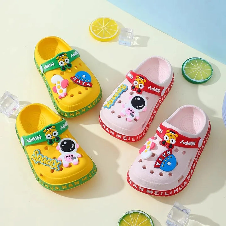 Kids' Cartoon Baby Soft-Sole Sandals – Ultra-Light Non-Slip Infant & Toddler Open-Toe Beach Sandals for Boys and Girls