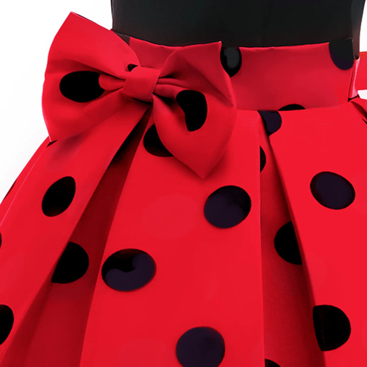 Girl Dresses Baby Girl Clothes Tutu Princess  Dress+Minnie Mouse Ear Headband Cosplay Halloween Birthday Party Fancy Costume
