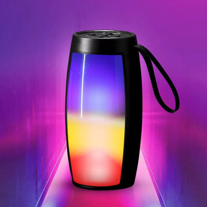 S12 Wireless Bluetooth Speakers Powerful Portable Sound Box Subwoofer Car Audio Bass MP3 Player Sound System LED Lights