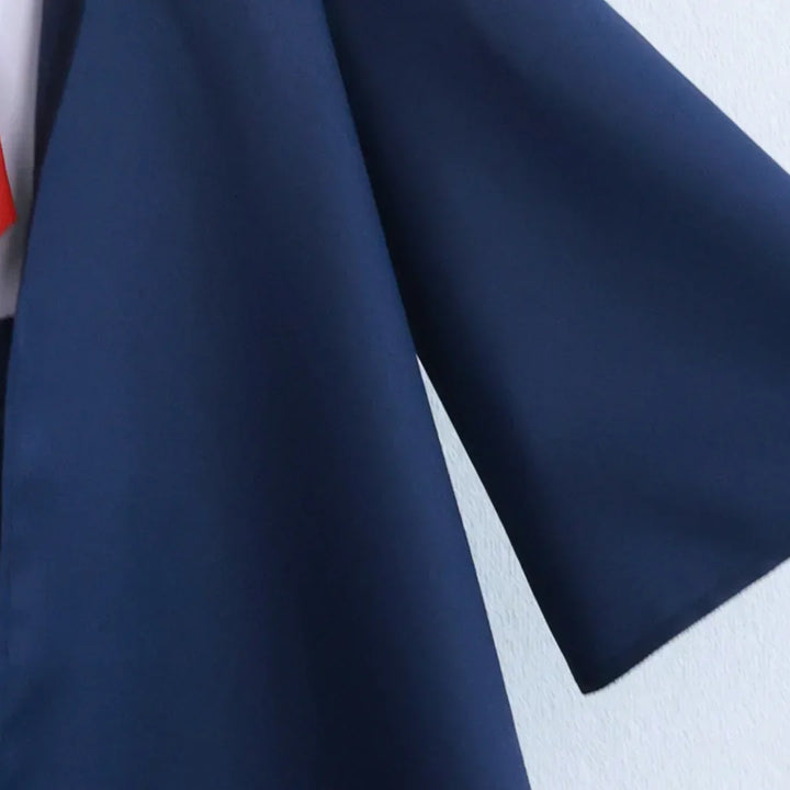 Mashle Magic & Muscles Costume – Navy Robe & Coat for Men & Women
Unleash magic and strength with this Mashle-inspired.Perfect for Halloween and cosplay!
🧙‍♂️ Includes: Robe,coat,tie and shirt 
🎃 Occasions: Halloween, cosplay
💪 Style: Mashle, magic,