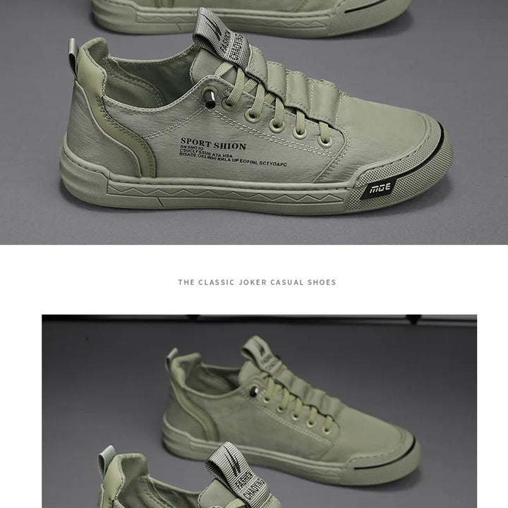 Casual. Comfortable. Classic.
Step out in style with our Men’s Canvas Sneakers – now in bold army green and fresh white. Lightweight, breathable, and perfect for everyday wear.
✅ All-day comfort
✅ Durable canvas build
✅ Effortless casual look

🛒 Shop now