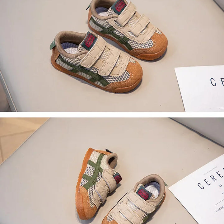 Children's Sneakers Boys Girls Soft Sole Non-slip Casual Student Running Shoes Baby Kids School Sports Shoes Warm Cotton Shoes