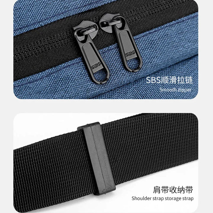 High Quality Nylon Panelled Waist Packs 2024 New Brand Unisex Chest Pack Casual Outdoor Travel Crossbody Bag Men Wasit Belt Bags