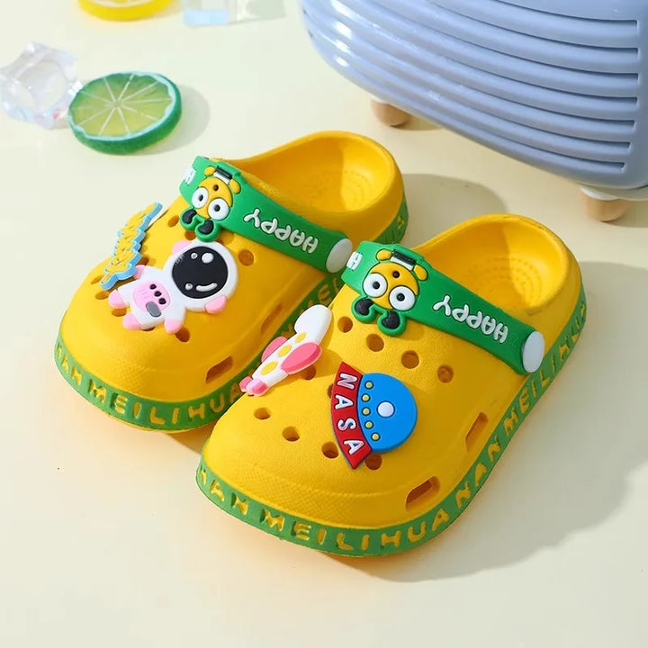 Kids' Cartoon Baby Soft-Sole Sandals – Ultra-Light Non-Slip Infant & Toddler Open-Toe Beach Sandals for Boys and Girls