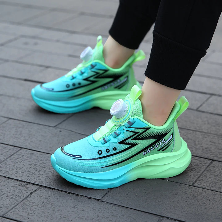 Children's Basketball Shoes Kids Sneakers Non-slip Boys Girls Basketball Boots Outdoor Ultralight Running Trainers Mesh Sneakers