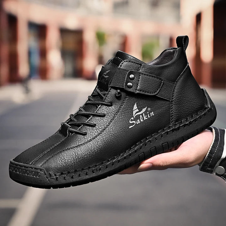 🆕 New 2024 Arrival – Handmade Leather Perfection
Upgrade your look with our Handmade Leather Sneakers & Ankle Boots – crafted for comfort, built for the outdoors, and designed for everyday style.
✅ Premium leather
✅ Solid color finish
✅ Urban + outdoor r