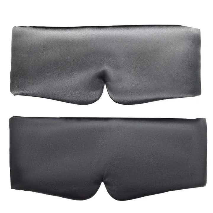 Silk Satin Sleep Mask Comfortable Sleeping Eye Mask Eyeshade Cover Shade Eyes Relax Enlarged Eye Patch Women Men Sleep Health