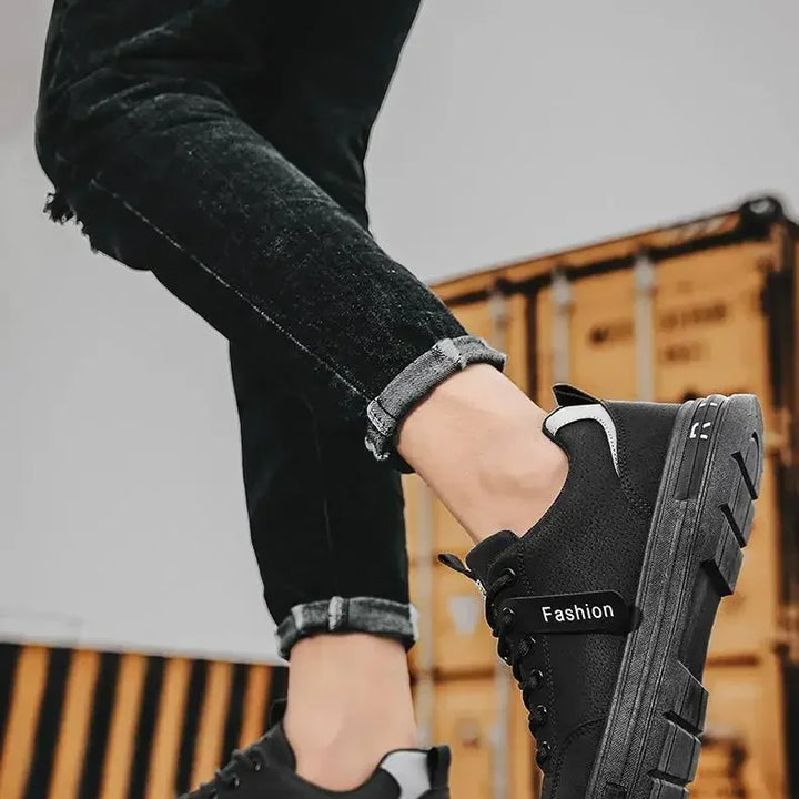 Men's shoes 2024 new spring and autumn season breathable versatile casual trendy shoes men's work lightweight sports board shoes