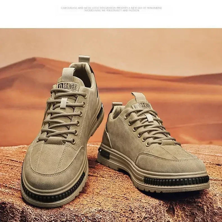 Men's shoes 2024 new spring and autumn season breathable versatile casual trendy shoes men's work lightweight sports board shoes