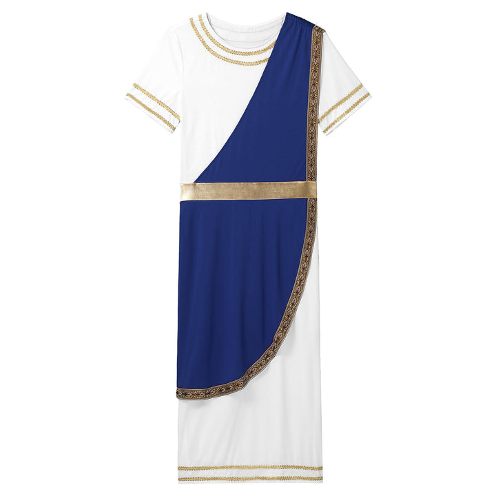 Halloween Men Ancient Greek Roman Toga Adults Retro Gold Cosplay Costume Long Robe Carnival Theme Party Fancy Dress Outfits
