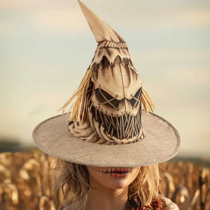 Vintage Halloween Top Hat Fashion Lightweight Scarecrows Witch Hat Gears Feather Funny Steampunk Hair Clip Carnival Party