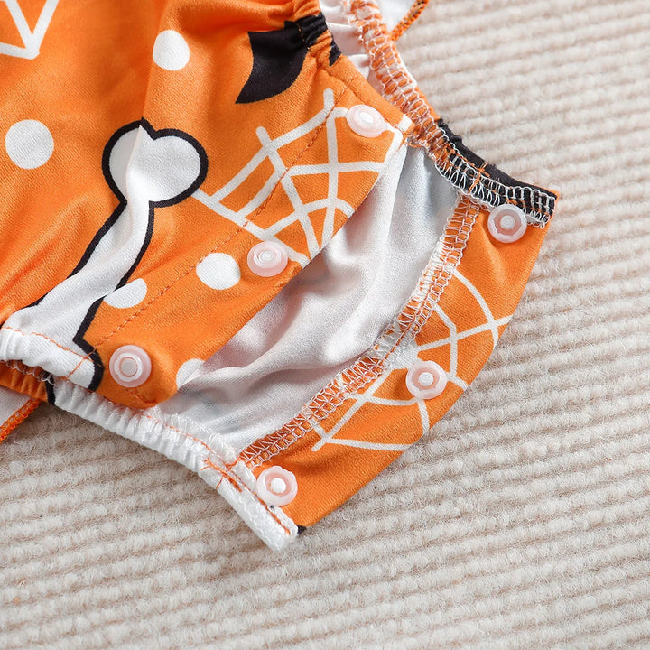 Children's Halloween Baby Clothes New European and American Fan Girls Dress Baby Ha Dress