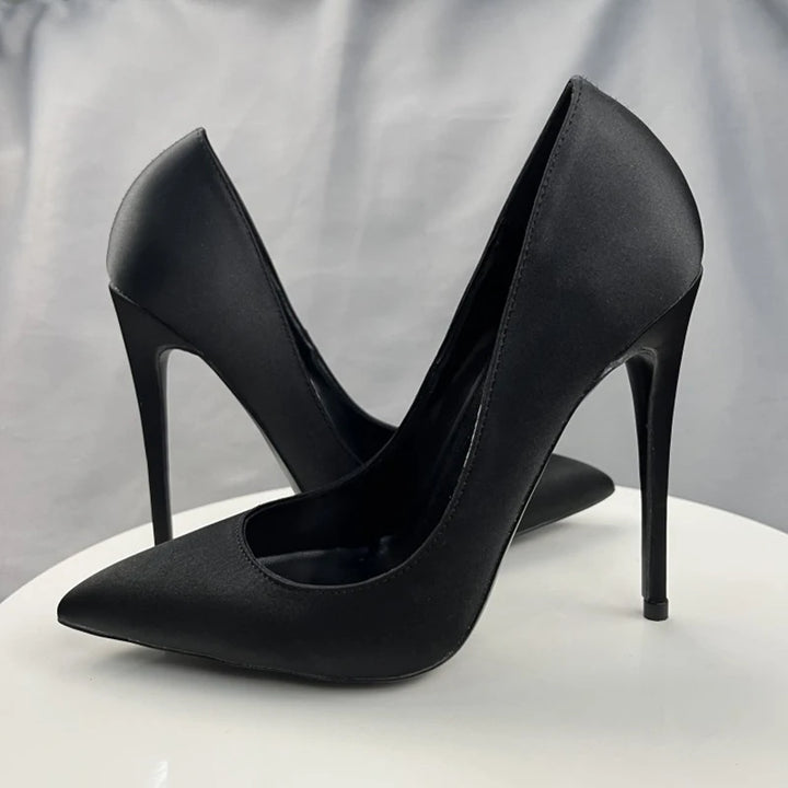 👠 Tikicup Satin High Heels – All Black Elegance
Chic, sexy, and made to impress.
✅ Pointed toe elegance
✅ Formal & fashionable
✅ Perfect for parties or formal looks

🛒 Shop now at www.clickmart.com
