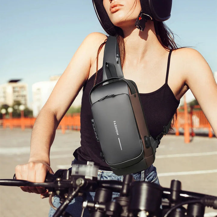 🧳 Style Meets Security
🖤 Men’s Designer Crossbody Chest Bag – Sleek, compact & anti-theft
💼 Made with premium PU leather for a classic, polished look
🔒 Multiple pockets for phone, wallet & essentials
Perfect for daily wear, travel, or on-the-go advent