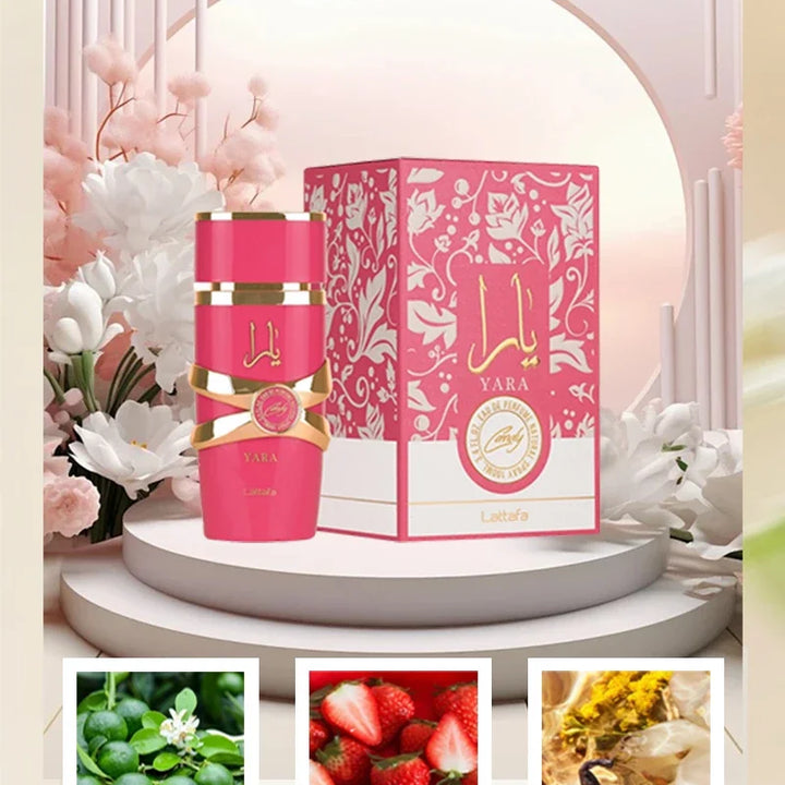 Original Yara Perfume Women Men Eau De Parfum Spray High Quality Arabian Perfume Lasting Fragrance Pheromone Light Fragrance