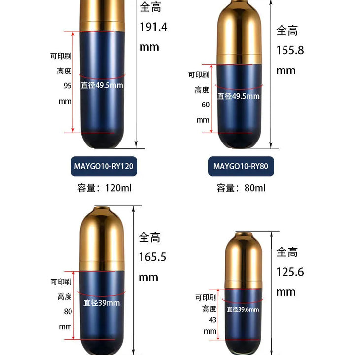 Lotion Pump Bottle Empty Shampoo High Quality Cosmetic Packaging Face Cream Container Hand Wash Facial Water Spray Bottle Jars