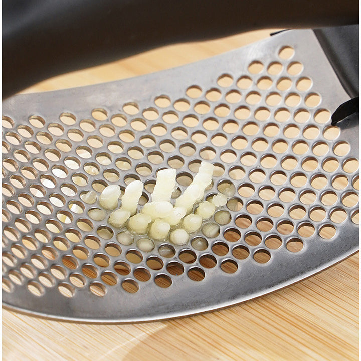 Stainless Steel Garlic Press Crusher Manual Garlic Mincer Chopping Garlic Tool Fruit Vegetable Tools Kitchen Accessories Gadget